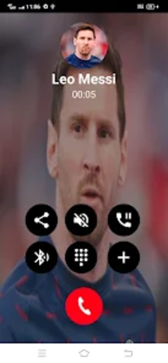 Leo Messi Video Call and Chat