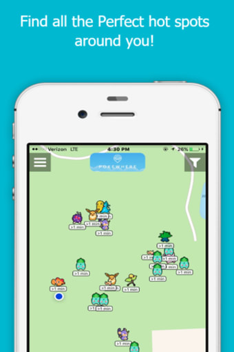 PokeWhere - Live Radar Map for Pokemon GO