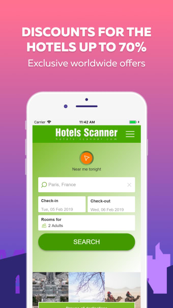 Hotels Scanner - find hotels