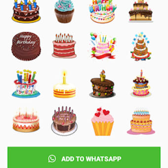 Stickers de cumpleaños para whatsapp