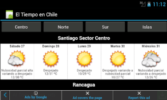 El Tiempo en Chile