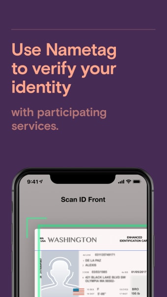 Nametag - Verify Your Identity