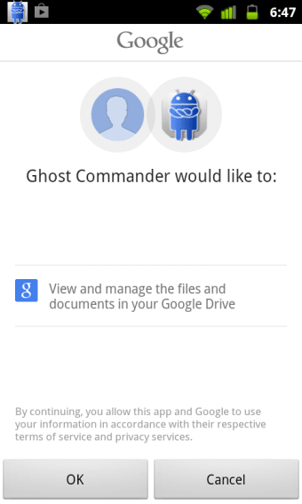 GhostCommander Drive plugin