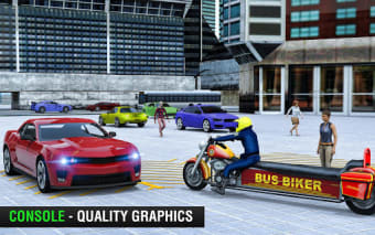 Bus Bike Taxi Bike Games