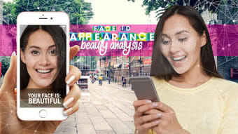 Scanner appearance face Beauty Analysis joke game