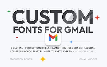 Custom Fonts for Gmail