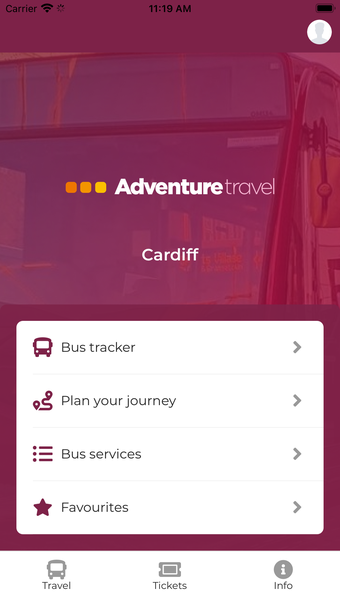 Adventure Travel Bus