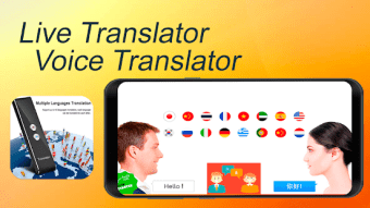 Live Voice and Text Translator
