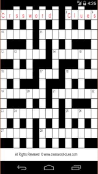 Crossword Solver Clue - Best Crossword solver 2018