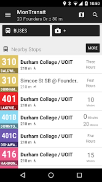 Durham Region Transit Bus - M