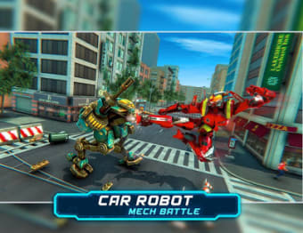 Police Robot Car Rampage: New robot shooting Games