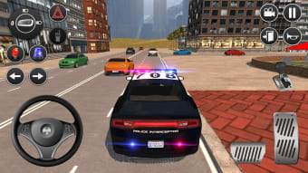 American Fast Police Car Driving: Offline Games