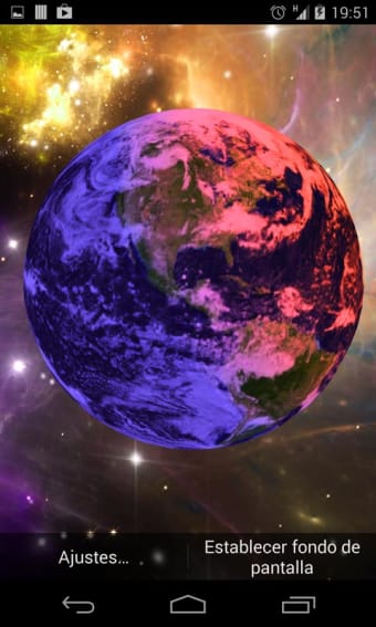 Planet Earth 3D Live Wallpaper HD cho Android - Tải về