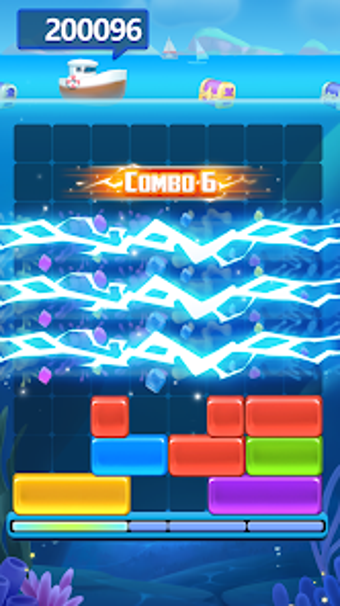 Sea Blast-Block Puzzle