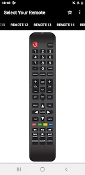 Weston TV Remote