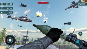 Sky war fighter jet: Airplane shooting Games