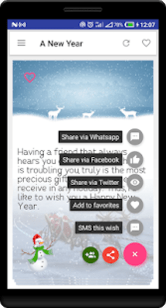 Valentines New Year and Christmas Love SMS