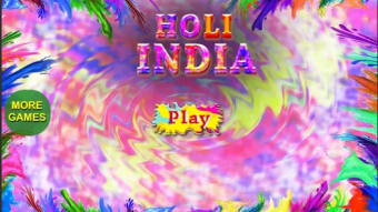 Holi India
