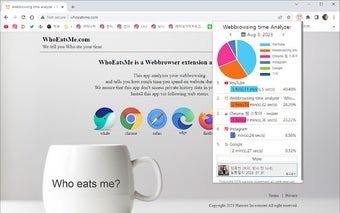 Webbrowsing Time Analyzer