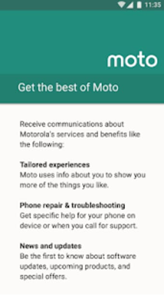 Motorola Notifications