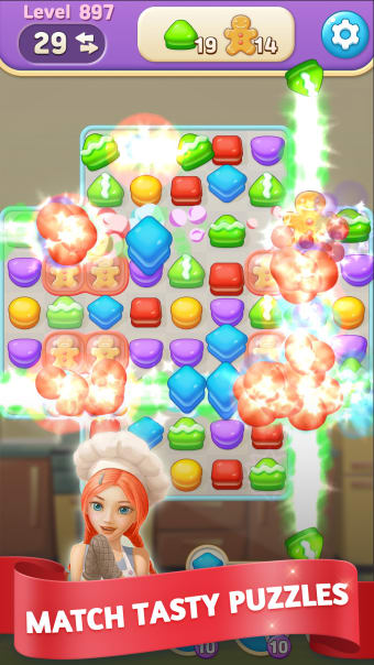 Cake Cooking POP :Puzzle Match
