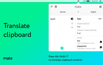 Mate Translate – translator
