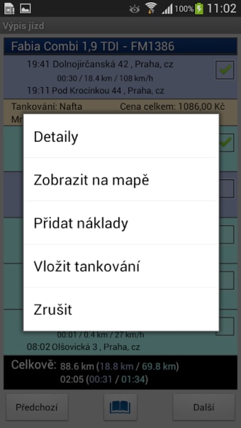 Lokatory.cz logbook