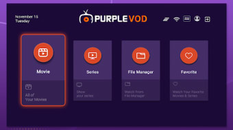 IPTV Purple VOD Player