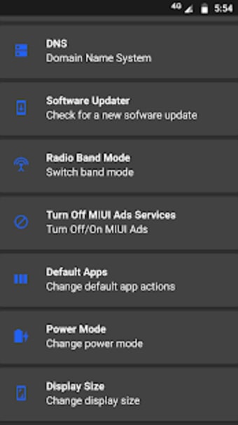 MQS - Quick Settings for MIUI