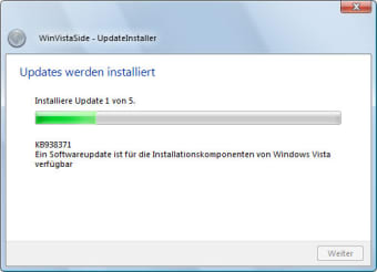 WinVistaSide UpdateInstaller für Windows 7