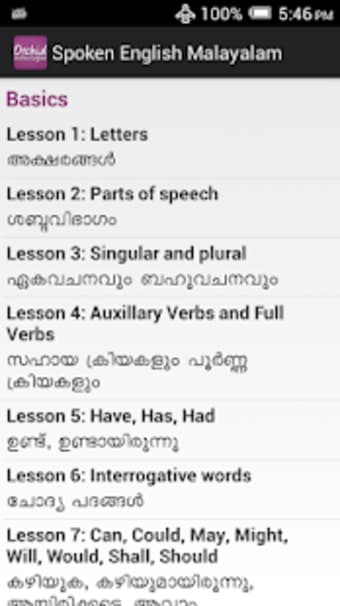 Spoken English Malayalam