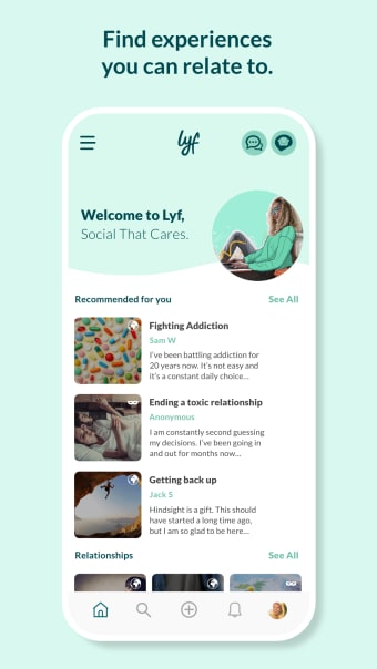 Lyf App - Social That Cares