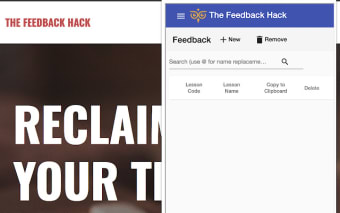 The Feedback Hack Extension