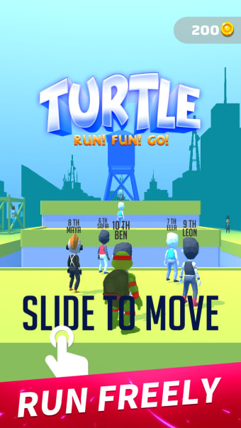 Turtle Parkour Race 3D - Free