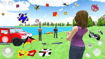 Indian Bike Driving Kite Game