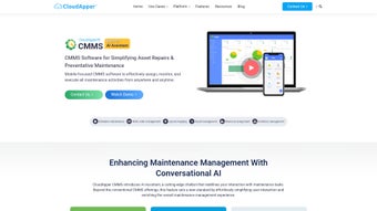 Image 0 for CloudApper CMMS