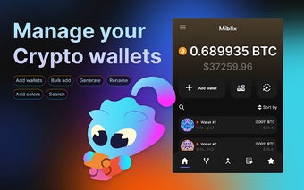 Miblix Wallet Manager