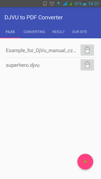 DjVU to PDF converter
