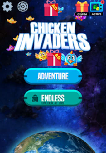 chicken invader galaxy attack