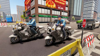 US Police MotorBike 2020 - Gangster Crime Games