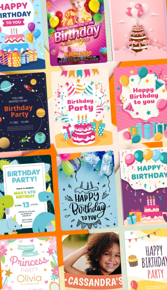 Birthday Invitation Maker : Invitation Card Maker