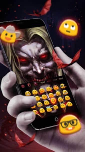 Vampire Demon Keyboard Theme