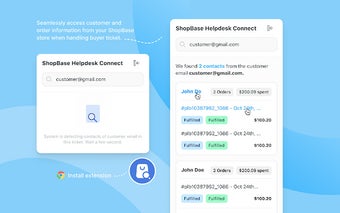 ShopBase Helpdesk Connect