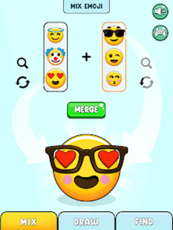 Mix Emoji Game: Merge Fun
