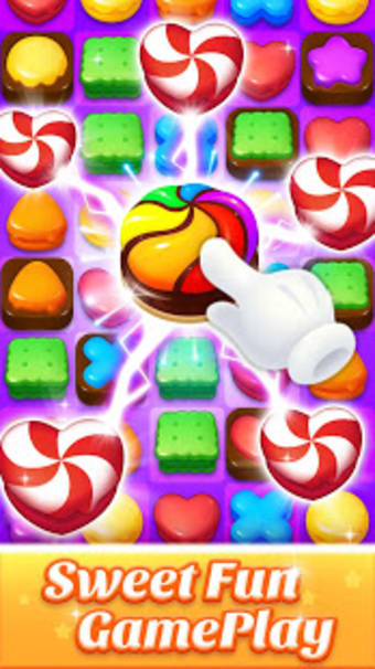 Cookie World -- Clash of Cookie  Colorful Puzzle