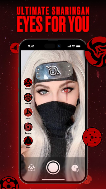 Sharingan Eye Contacts PRO