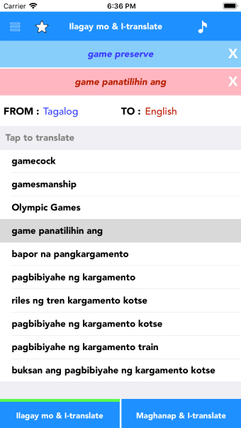 Tagalog to English Translator