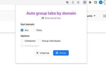 Tabs group helper