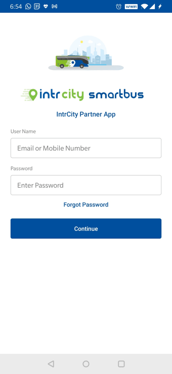 Partner App for IntrCity SmartBus Partners