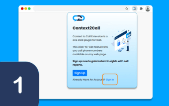 ContextToCall (Softphone)